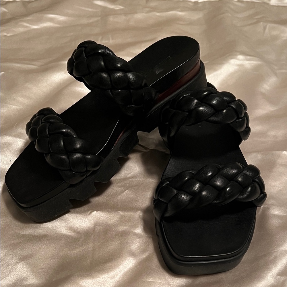 Women’s Bernardo Ciara Braided Slide Sandals